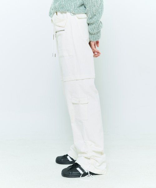 LARTIGENT(ラーティゼン)の「L6 CORDUROY POCKET PANTS(IVORY)(その他パンツ・レディース・その他・FREE)」の3枚目の写真