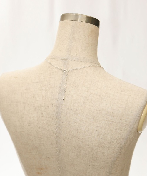 Gready Brilliant(グレディブリリアン)の「リングロングネックレス(ネックレス・レディース・シルバー・FREE)」の4枚目の写真