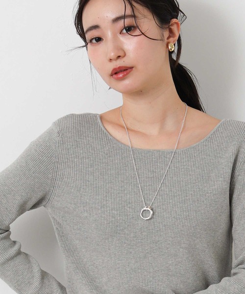 Gready Brilliant(グレディブリリアン)の「リングロングネックレス(ネックレス・レディース・シルバー・FREE)」の18枚目の写真