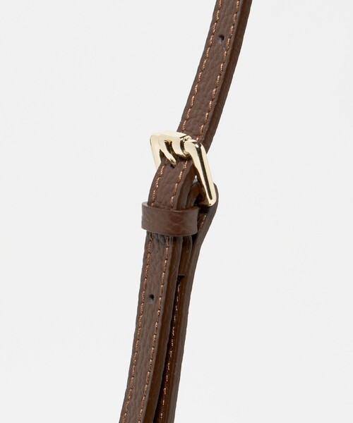 MILOS(ミロス)の「<MILOS>ボックス バッグ(ショルダーバッグ・レディース・ブラック/ダークブラウン・FREE)」の8枚目の写真