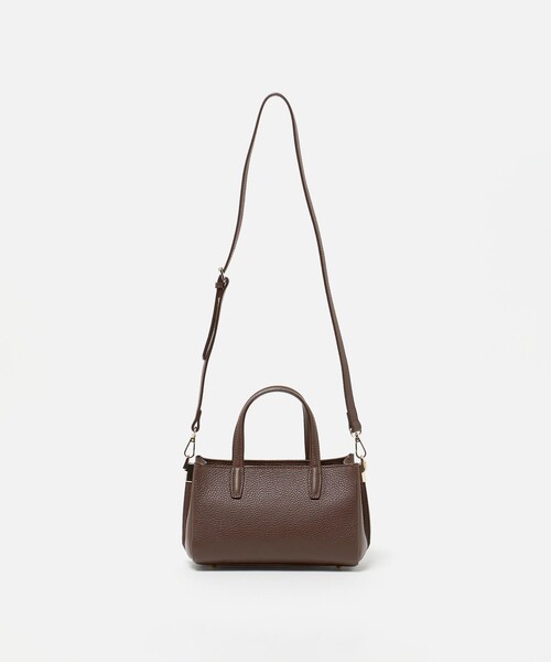 MILOS（ミロス）の「＜MILOS＞ボックス バッグ（ショルダーバッグ・レディース・ブラック/ダークブラウン・FREE）」の22枚目の写真