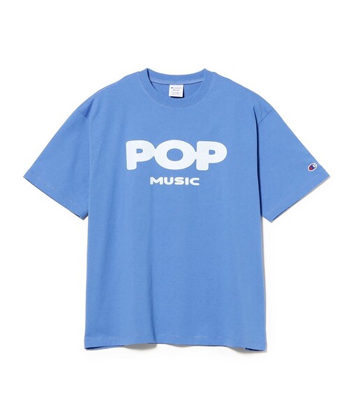 Champion(チャンピオン)の「【別注】Champion / Music T-Shirt(Tシャツ/カットソー・メンズ・ブルー/ブラック系その他/ホワイト・M/S/XL/L)」の8枚目の写真
