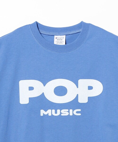 Champion(チャンピオン)の「【別注】Champion / Music T-Shirt(Tシャツ/カットソー・メンズ・ブルー/ブラック系その他/ホワイト・M/S/XL/L)」の9枚目の写真