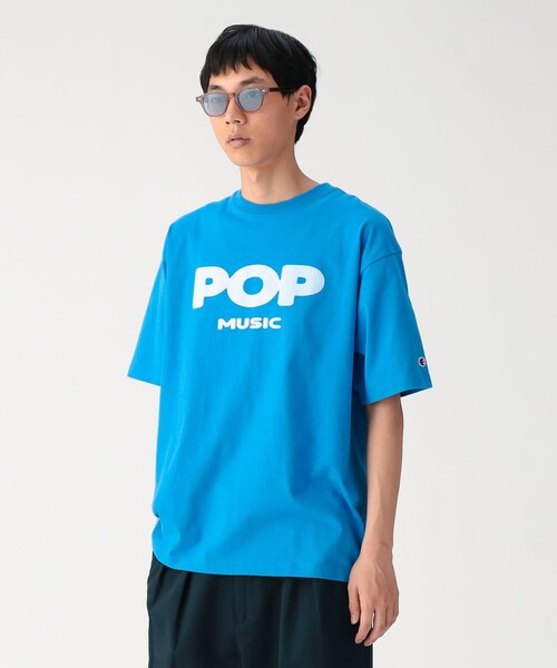 Champion(チャンピオン)の「【別注】Champion / Music T-Shirt(Tシャツ/カットソー・メンズ・ブルー/ブラック系その他/ホワイト・M/S/XL/L)」の14枚目の写真