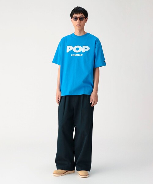 Champion(チャンピオン)の「【別注】Champion / Music T-Shirt(Tシャツ/カットソー・メンズ・ブルー/ブラック系その他/ホワイト・M/S/XL/L)」の15枚目の写真