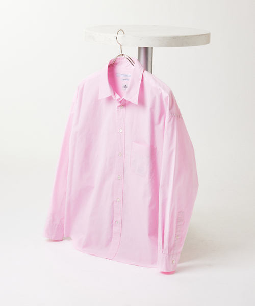 JOURNAL STANDARD(ジャーナルスタンダード)の「THOMAS MASON / トーマスメイソン ファット レギュラー シャツ(シャツ/ブラウス・メンズ・サックスブルー/ネイビー/コバルトブルー/ブルー系その他/ピンク・SMALL/MEDIUM/LARGE)」の5枚目の写真