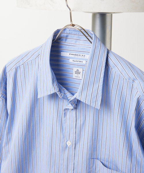 JOURNAL STANDARD(ジャーナルスタンダード)の「THOMAS MASON / トーマスメイソン ファット レギュラー シャツ(シャツ/ブラウス・メンズ・サックスブルー/ネイビー/コバルトブルー/ブルー系その他/ピンク・SMALL/MEDIUM/LARGE)」の14枚目の写真