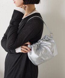 Jena espace merveilleux | レザーラウンドバッグ(トートバッグ)