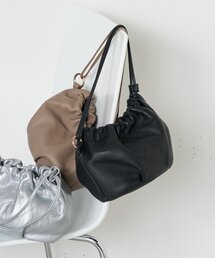 Jena espace merveilleux | レザーラウンドバッグ(トートバッグ)