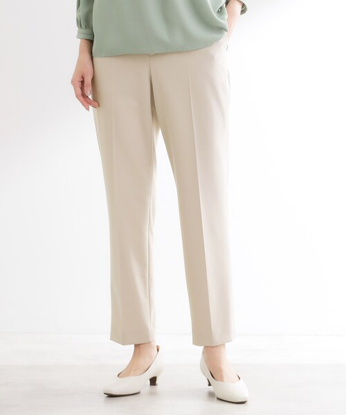 Reflect(リフレクト)の「【私のパンツ】ベーシックテーパードパンツ(その他パンツ・レディース・サックスブルー/ナチュラル/ネイビー・11/09/07/05/17/15 /13)」の2枚目の写真