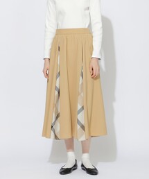 CB CRESTBRIDGE（シービークレストブリッジ）の「パーシャルチェックタイプライタースカート（スカート）」