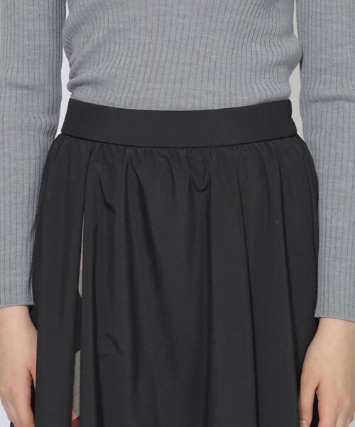 CB CRESTBRIDGE（シービークレストブリッジ）の「パーシャルチェックタイプライタースカート（スカート・レディース・ベージュ系その他/ブラック・S/M）」の6枚目の写真