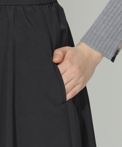 CB CRESTBRIDGE（シービークレストブリッジ）の「パーシャルチェックタイプライタースカート（スカート・レディース・ベージュ系その他/ブラック・S/M）」の8枚目の写真