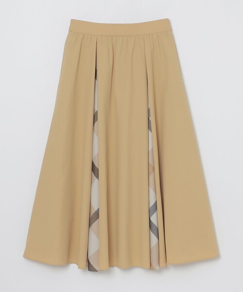 CB CRESTBRIDGE（シービークレストブリッジ）の「パーシャルチェックタイプライタースカート（スカート・レディース・ベージュ系その他/ブラック・S/M）」の16枚目の写真