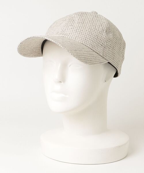 Nine Tailor（ナインテイラー）の「【Nine Tailor】 Horsetail Cap（キャップ・メンズ・ベージュ/チェック/ブラック・FREE）」の6枚目の写真