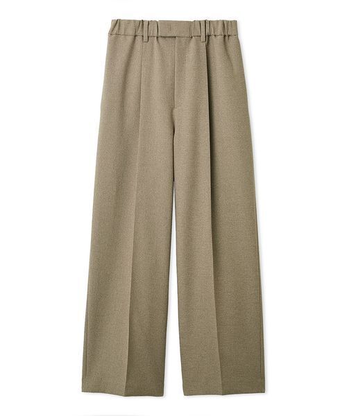 Mila Owen（ミラオーウェン）の「センタープレスイージーパンツ（その他パンツ・レディース・アイボリー/チャコールグレー/モカ/ピンク・00/1/0）」の3枚目の写真