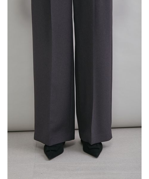 Mila Owen（ミラオーウェン）の「センタープレスイージーパンツ（その他パンツ・レディース・アイボリー/チャコールグレー/モカ/ピンク・00/1/0）」の13枚目の写真