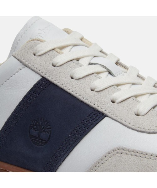 Timberland（ティンバーランド）の「リスボン ストリート スニーカー メンズ（スニーカー・メンズ・ホワイト×ネイビー・25.0cm/25.5cm/26.0cm/26.5cm/27.0cm/27.5cm/28.0cm/28.5cm/29.0cm/30.0cm）」の7枚目の写真