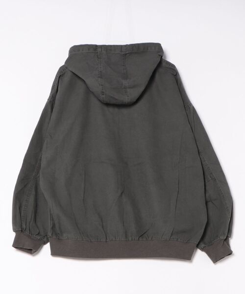 GORGE（ゴージ）の「《ツイル素材×ビッグフード》フード付きZIPジャケット／秋冬春／全3色（その他アウター・レディース・ピンク/キャメル/チャコール・F）」の18枚目の写真