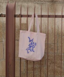 WHIMSIC | 【WHIMSIC】フローイング ロゴ シルクスクリーン プリントトートバック(トートバッグ)