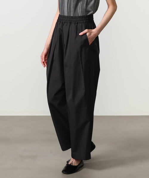 nicholson&nicholson（ニコルソンアンドニコルソン）の「nicholson & nicholson | 〈別注〉ワイドドローコードパンツ WOMEN（その他パンツ・レディース・オリーブ/ネイビー・38）」の12枚目の写真