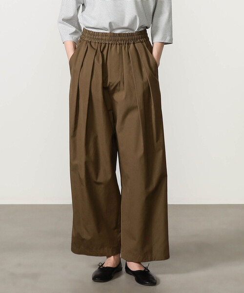 nicholson&nicholson（ニコルソンアンドニコルソン）の「nicholson & nicholson | 〈別注〉ワイドドローコードパンツ WOMEN（その他パンツ・レディース・オリーブ/ネイビー・38）」の17枚目の写真