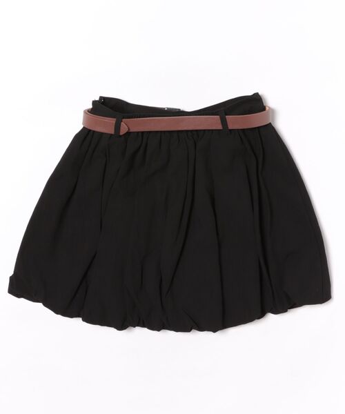 archives（アルシーヴ）の「コットンライクバルーンミニＳＫ（スカート・レディース・ブラック/オフホワイト・MEDIUM）」の22枚目の写真