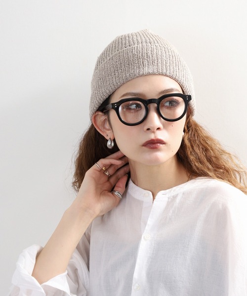 Sense of Grace（センスオブグレース）の「ペーパー糸使い　ルーズフィットワッチ（ニットキャップ/ビーニー・メンズ・ブラック/アイボリー/ベージュ/ライトグリーン/グレー・FREE）」の20枚目の写真