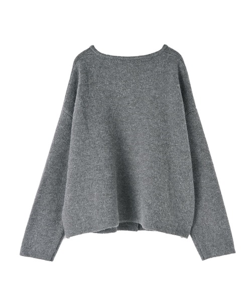 STYLE DELI(スタイルデリ)の「【BLK001】ノーカラーゴールドボタンカーディガン(カーディガン/ボレロ・レディース・ダークグレー/ベージュ・FREE)」の22枚目の写真
