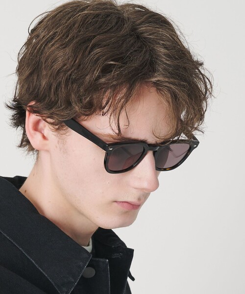 金子眼鏡 サングラス 深緑 44 木箱付 日本製　美品 別注】＜KANEKO OPTICAL（金子眼鏡）＞Modern モダン サングラス