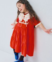 p.premier | フェルトロゴリンガーTティアードワンピース(ワンピース)