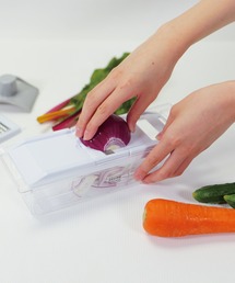 DELISH KITCHEN（デリッシュキッチン）の「デリッシュキッチン カセット式スリム調理器セット 容器付（キッチンツール）」