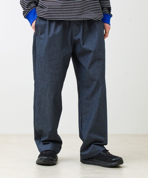 GLOSTER（グロスター）の「【色で選べる/ユニセックス対応】GOODNESS イージーパンツ（その他パンツ・メンズ・キナリ/ブルー/ブラック/オリーブ/パープル/カモフラージュ・L/M/S）」の5枚目の写真