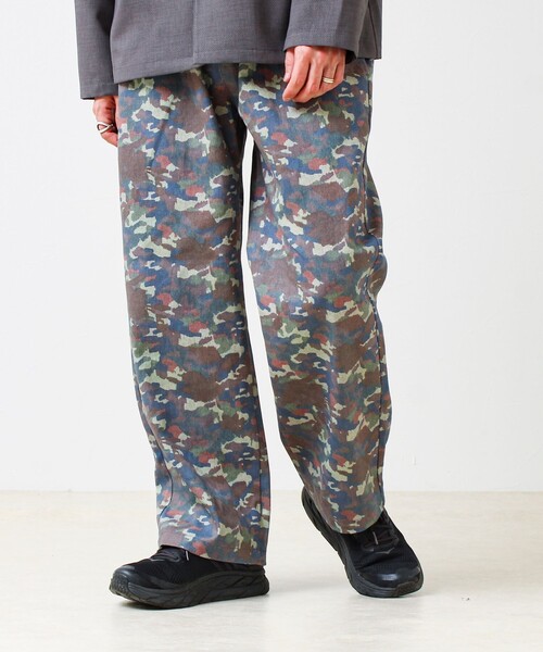 GLOSTER（グロスター）の「【色で選べる/ユニセックス対応】GOODNESS イージーパンツ（その他パンツ・メンズ・キナリ/ブルー/ブラック/オリーブ/パープル/カモフラージュ・L/M/S）」の6枚目の写真