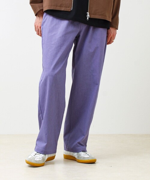 GLOSTER（グロスター）の「【色で選べる/ユニセックス対応】GOODNESS イージーパンツ（その他パンツ・メンズ・キナリ/ブルー/ブラック/オリーブ/パープル/カモフラージュ・L/M/S）」の8枚目の写真