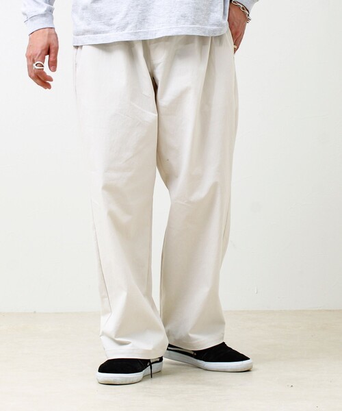 GLOSTER（グロスター）の「【色で選べる/ユニセックス対応】GOODNESS イージーパンツ（その他パンツ・メンズ・キナリ/ブルー/ブラック/オリーブ/パープル/カモフラージュ・L/M/S）」の20枚目の写真