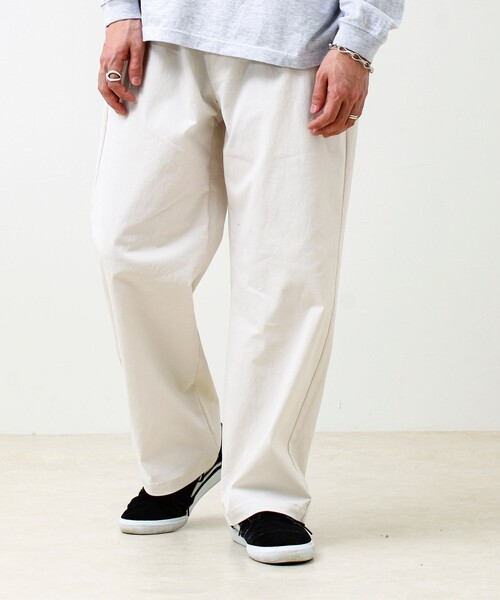 GLOSTER（グロスター）の「【色で選べる/ユニセックス対応】GOODNESS イージーパンツ（その他パンツ・メンズ・キナリ/ブルー/ブラック/オリーブ/パープル/カモフラージュ・L/M/S）」の21枚目の写真