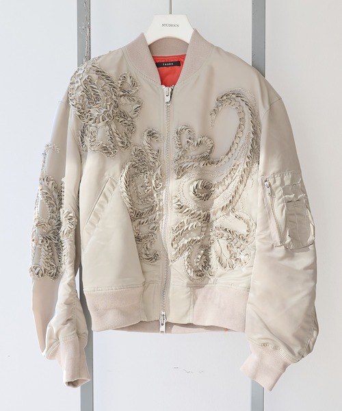 TAAKK(ターク)の「【TAAKK/ターク】MA-1 Blouson(MA-1・メンズ・ブラック/ベージュ・3/2)」の1枚目の写真