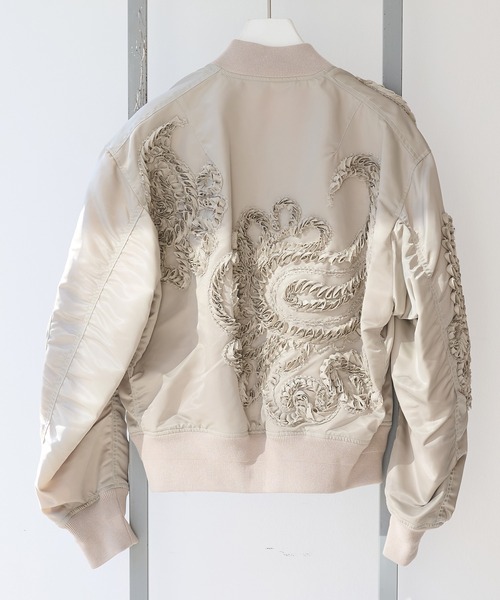 TAAKK(ターク)の「【TAAKK/ターク】MA-1 Blouson(MA-1・メンズ・ブラック/ベージュ・3/2)」の4枚目の写真