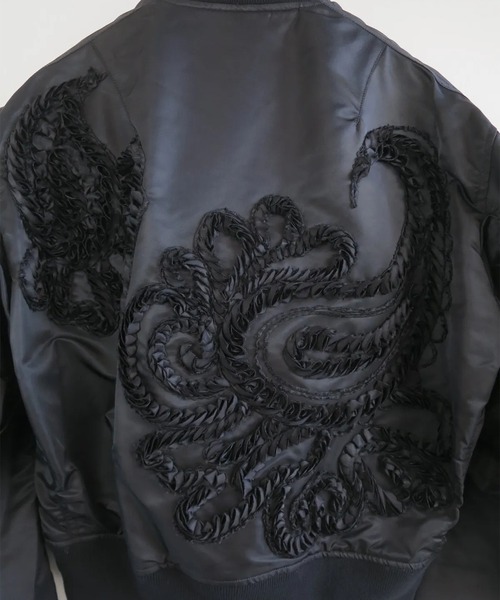 TAAKK(ターク)の「【TAAKK/ターク】MA-1 Blouson(MA-1・メンズ・ブラック/ベージュ・3/2)」の5枚目の写真