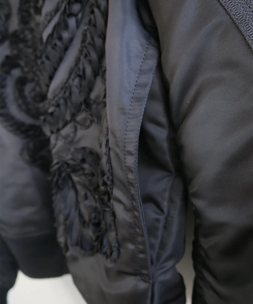 TAAKK(ターク)の「【TAAKK/ターク】MA-1 Blouson(MA-1・メンズ・ブラック/ベージュ・3/2)」の10枚目の写真