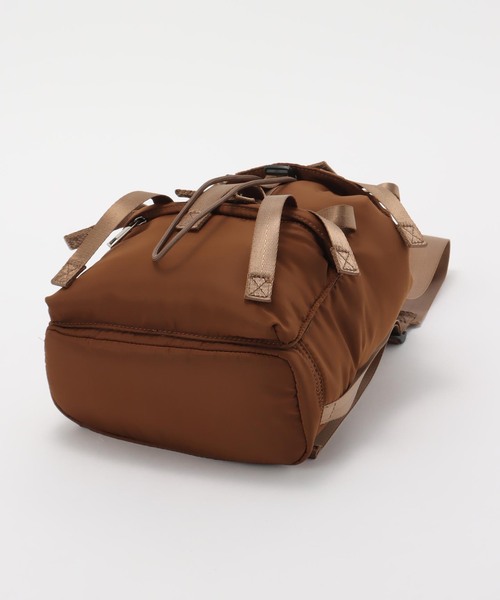 U by SPICK&SPAN（ユーバイスピックアンドスパン）の「Casselini/キャセリーニ ミニリボンバッグパック（バックパック/リュック・レディース・ブラウン/ブラック・FREE）」の5枚目の写真