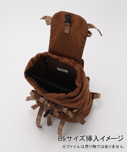U by SPICK&SPAN（ユーバイスピックアンドスパン）の「Casselini/キャセリーニ ミニリボンバッグパック（バックパック/リュック・レディース・ブラウン/ブラック・FREE）」の7枚目の写真