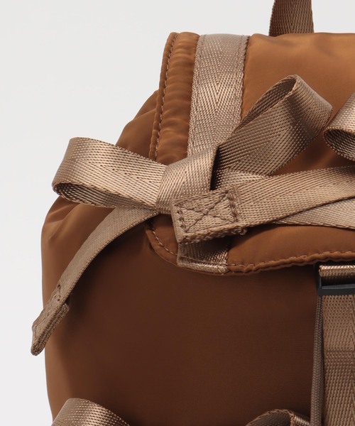 U by SPICK&SPAN（ユーバイスピックアンドスパン）の「Casselini/キャセリーニ ミニリボンバッグパック（バックパック/リュック・レディース・ブラウン/ブラック・FREE）」の12枚目の写真