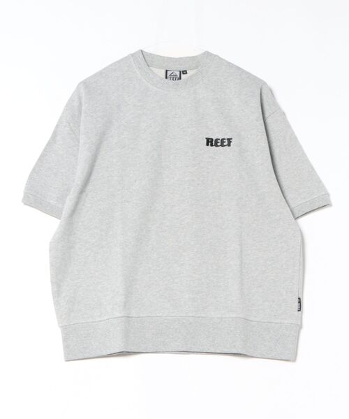 REEF(リーフ)の「REEF SS SWEAT スウェットTシャツ / セットアップ対応対応【2026年春夏モデル】(Tシャツ/カットソー・メンズ・グレー/チャコールグレー・X-LARGE/LARGE/MEDIUM/SMALL)」の1枚目の写真