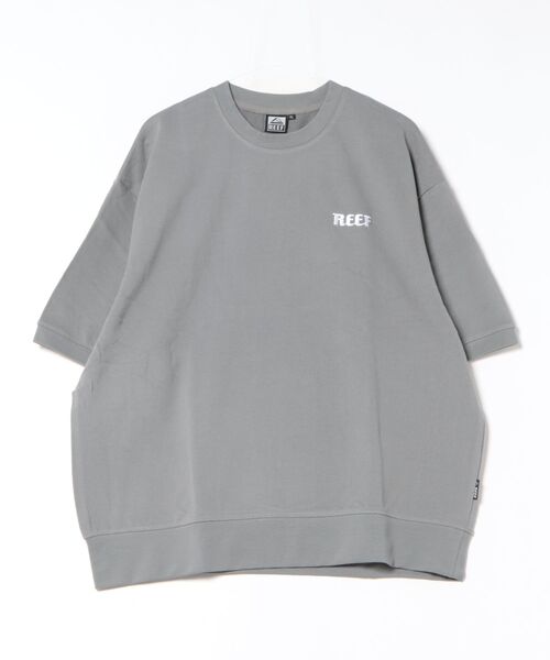 REEF(リーフ)の「REEF SS SWEAT スウェットTシャツ / セットアップ対応対応【2026年春夏モデル】(Tシャツ/カットソー・メンズ・グレー/チャコールグレー・X-LARGE/LARGE/MEDIUM/SMALL)」の2枚目の写真