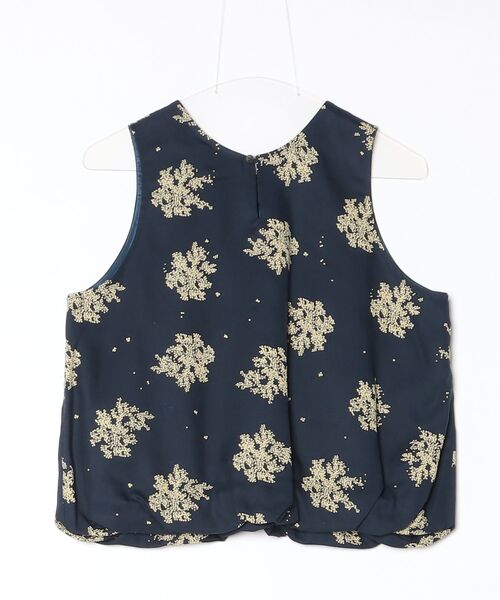 LE GLAZIK(ルグラジック)の「LE GLAZIK/ル グラジック スリーブレスシャツ SLEEVELESS SHIRT LG-0466 PTO(Tシャツ/カットソー・レディース・ネイビー・36)」の2枚目の写真