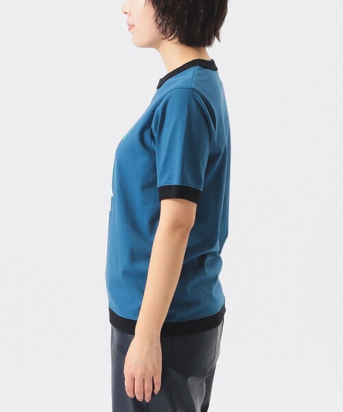 Jackman(ジャックマン)の「【別注】Jackman / リンガー リブ Tシャツ 26SS(Tシャツ/カットソー・レディース・ブルー/チャコールグレー/グレー・X-SMALL)」の21枚目の写真