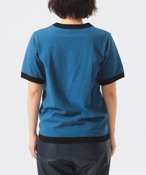 Jackman(ジャックマン)の「【別注】Jackman / リンガー リブ Tシャツ 26SS(Tシャツ/カットソー・レディース・ブルー/チャコールグレー/グレー・X-SMALL)」の20枚目の写真