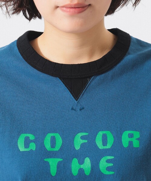 Jackman(ジャックマン)の「【別注】Jackman / リンガー リブ Tシャツ 26SS(Tシャツ/カットソー・レディース・ブルー/チャコールグレー/グレー・X-SMALL)」の19枚目の写真
